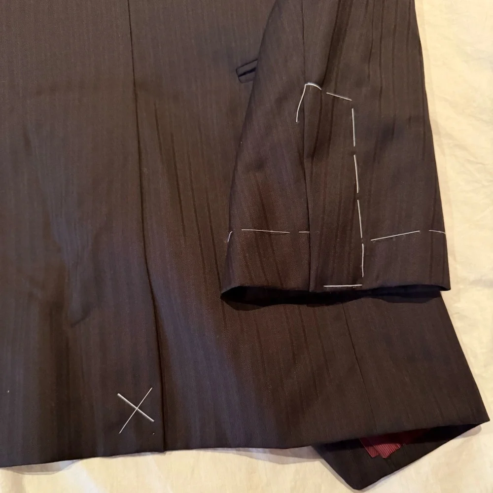 Armani Collezioni Black Pinstripe blazer - Picture 5 of 11